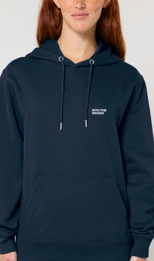 Hoodie "Fungi Kingdom" Navy Blue