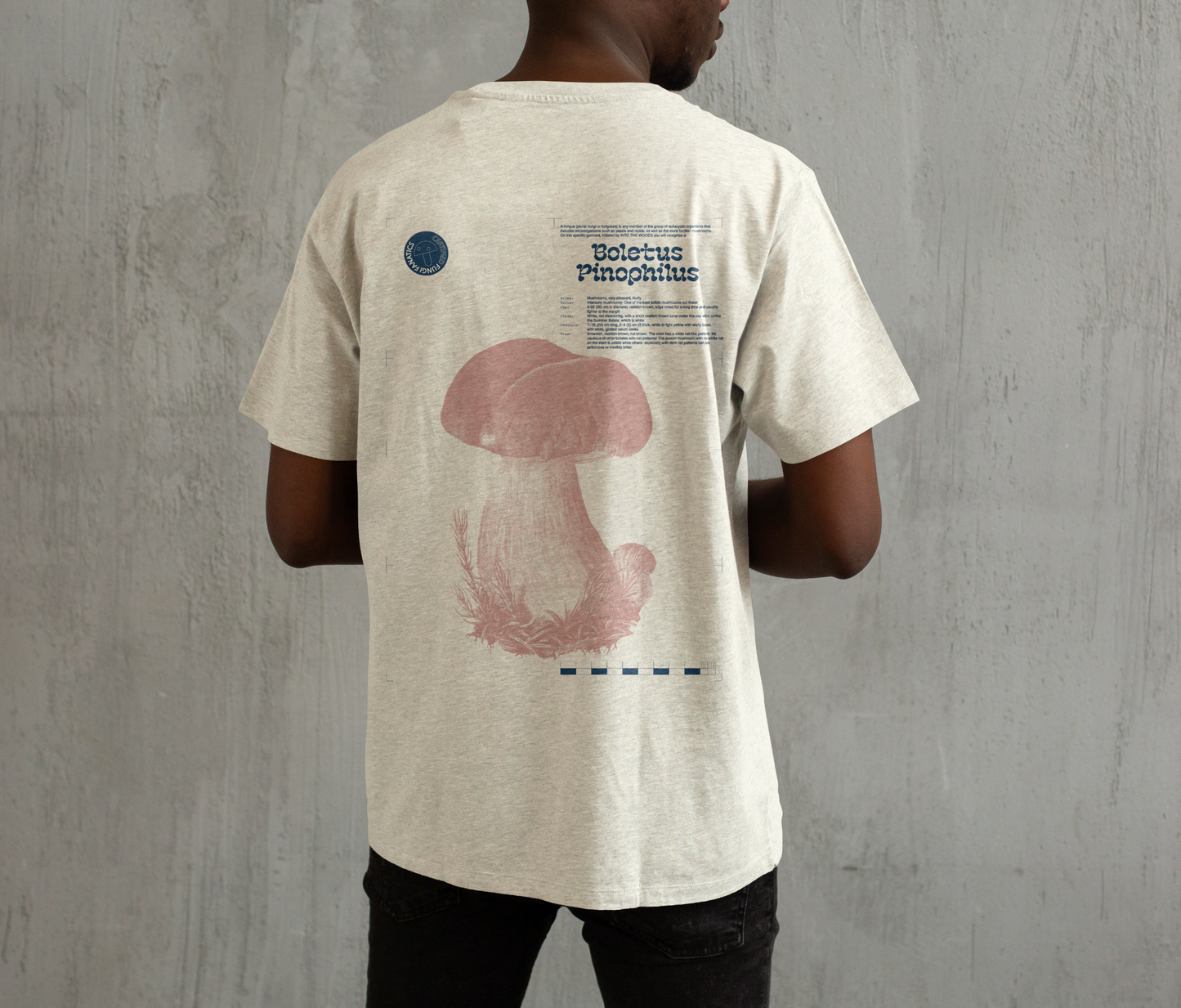 Mushroom Shirt "Boletus pinophilus"
