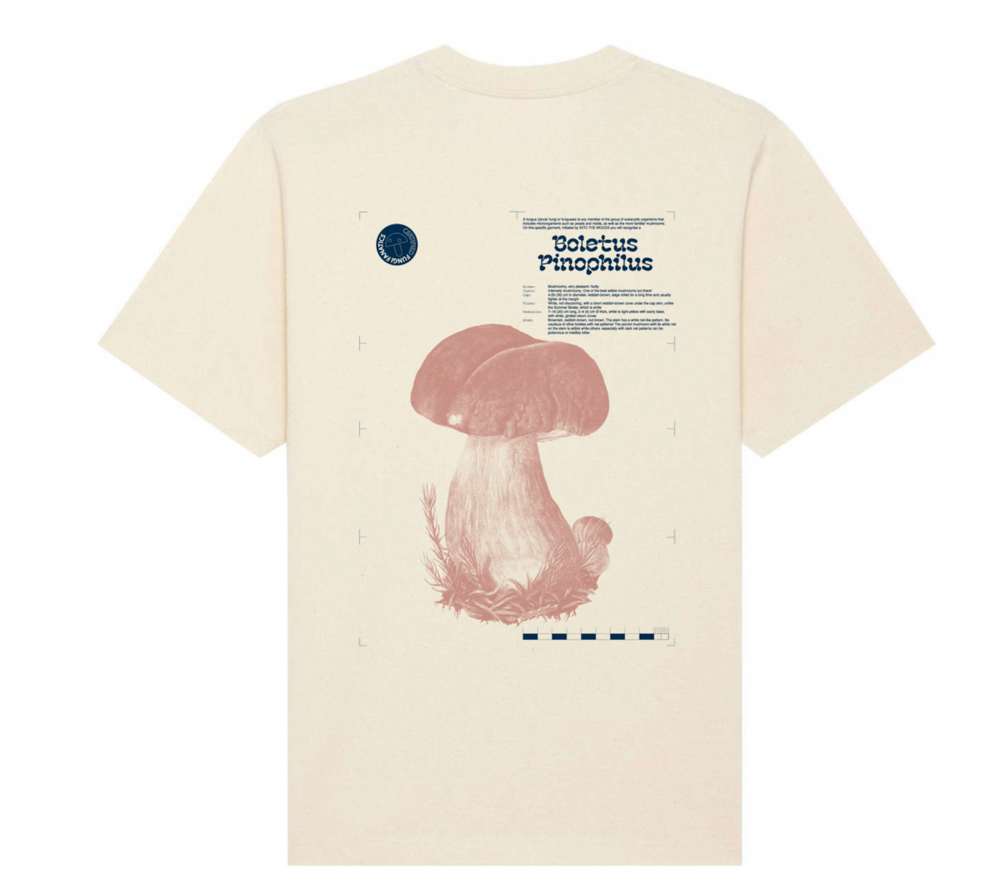 Mushroom Shirt "Boletus pinophilus"