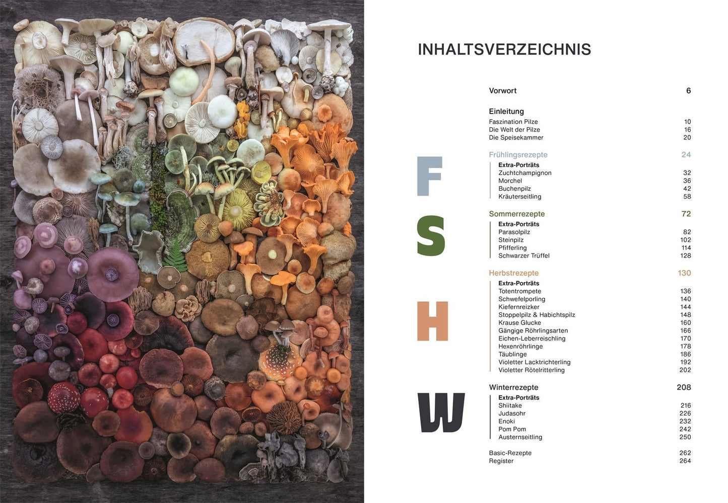 Pilze, Pilze, Pilze- Vegetarische Pilzküche & Artenvielfalt für das ganze Jahr