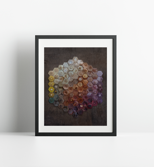 Fineart Print Hexagon 97