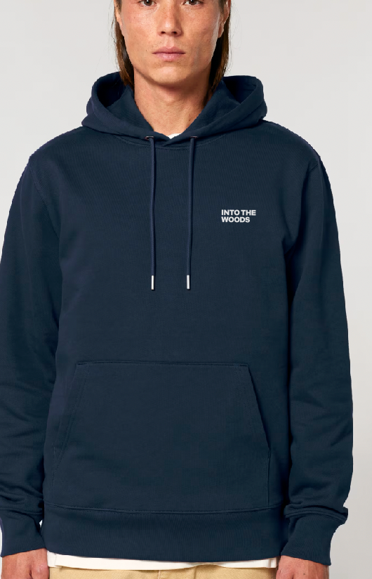 Hoodie "Fungi Kingdom" Navy Blue