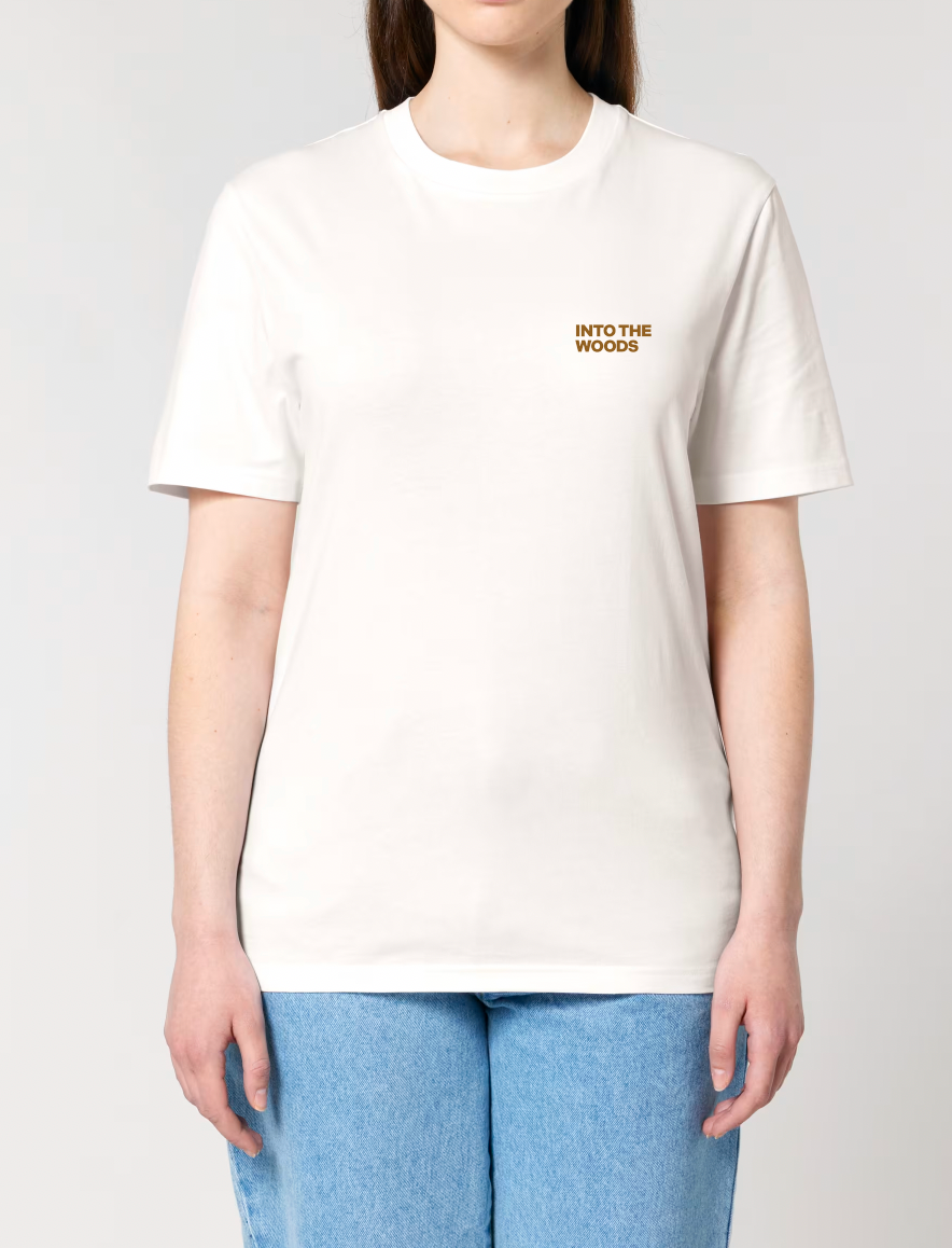 Mushroom Shirt "Morel "// Into the Woods- Find and Seek Petrol // Off White
