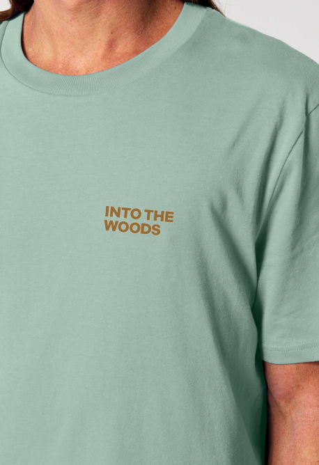 Mushroom Shirt "Morel "// Into the Woods- Find and Seek Petrol // Aloe