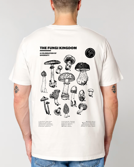 Mushroom Shirt "Fungi Kingdom" Off White