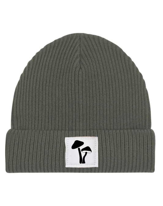 Mushroom Beanie "KHAKI"