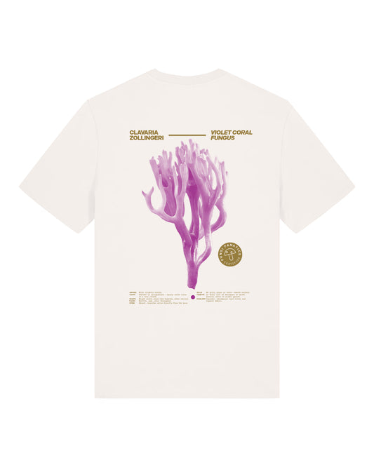 Mushroom Shirt "Clavaria zollingeri"