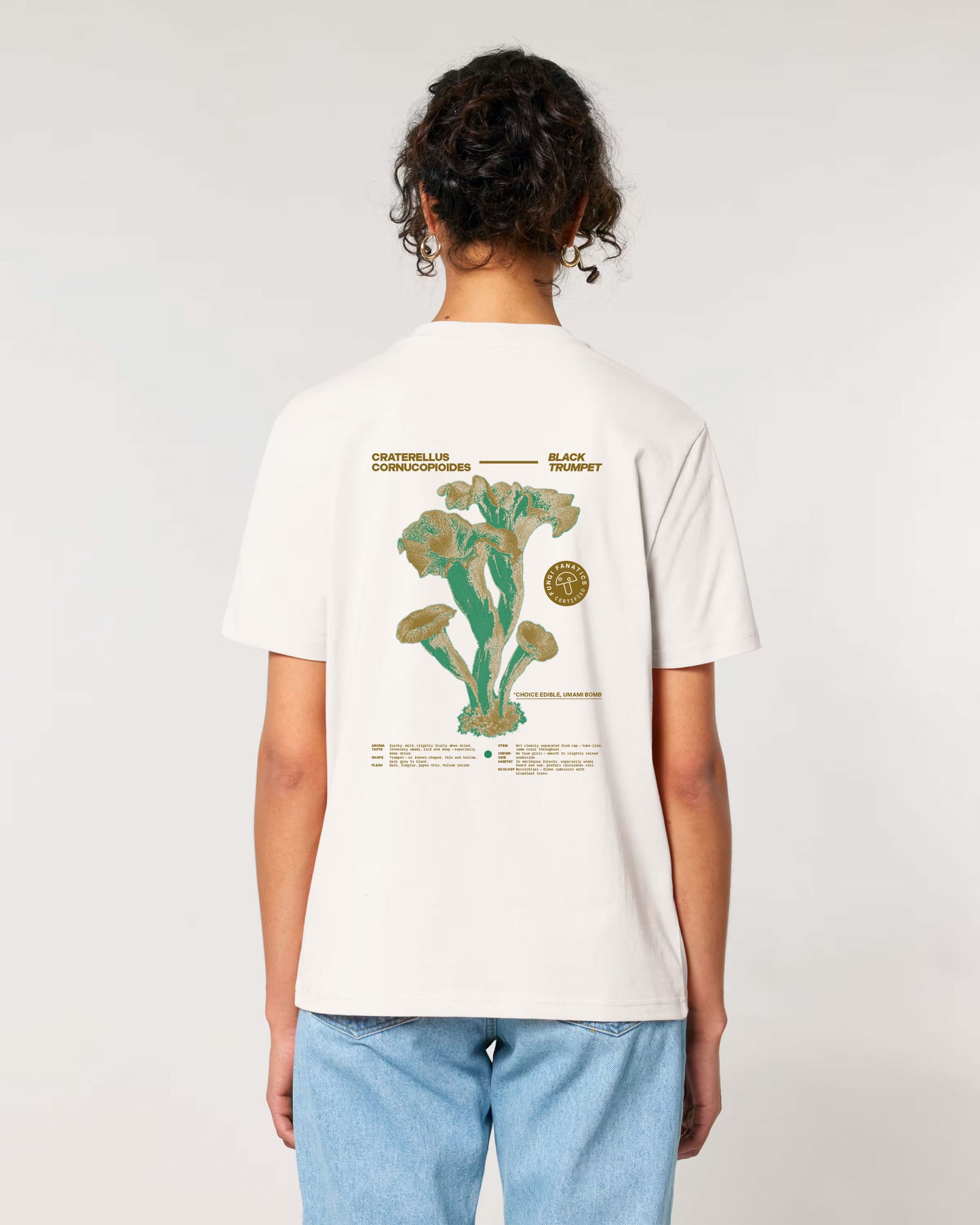 Mushroom Shirt "Craterellus"