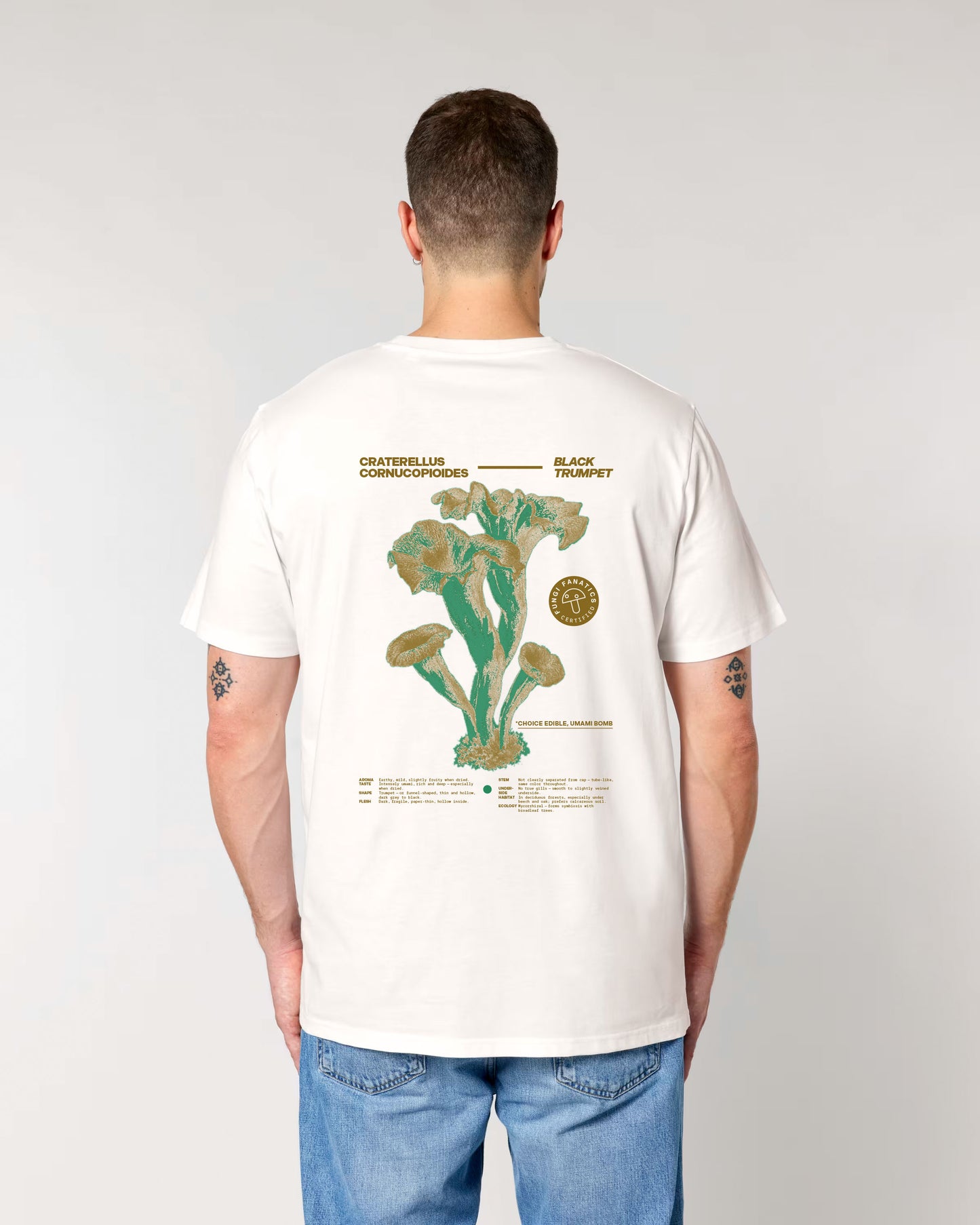 Mushroom Shirt "Craterellus"