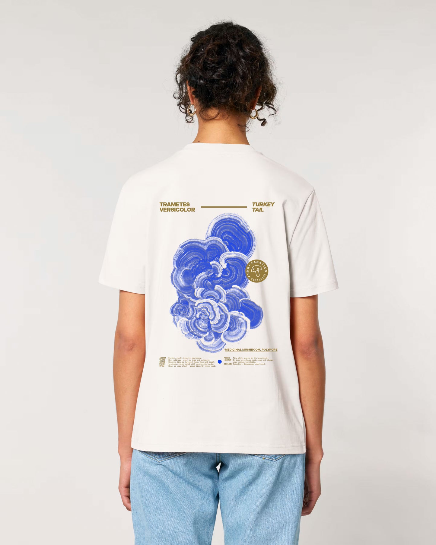 Mushroom Shirt "Trametes versicolor"