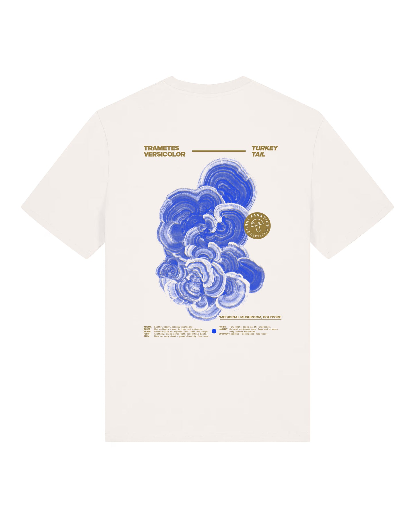 Mushroom Shirt "Trametes versicolor"