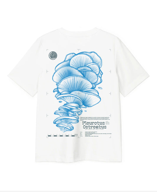 Mushroom Shirt "Oyster Mushroom" // Into the Woods- Find and Seek